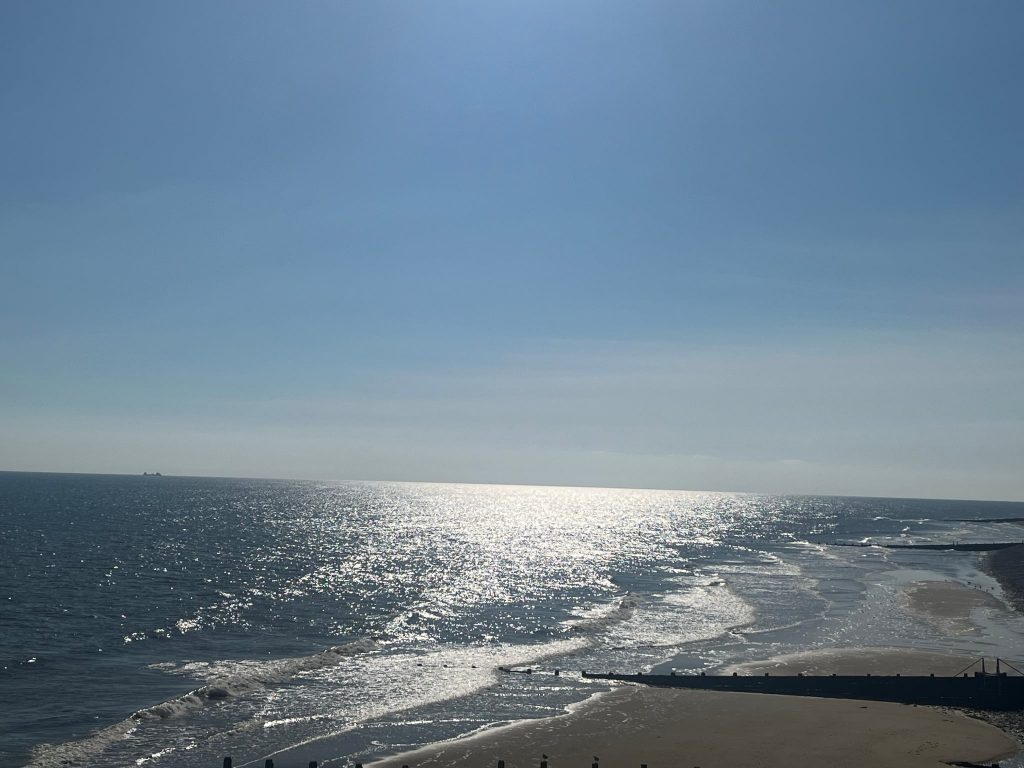 The Sea at Sheringham Norfolk UK